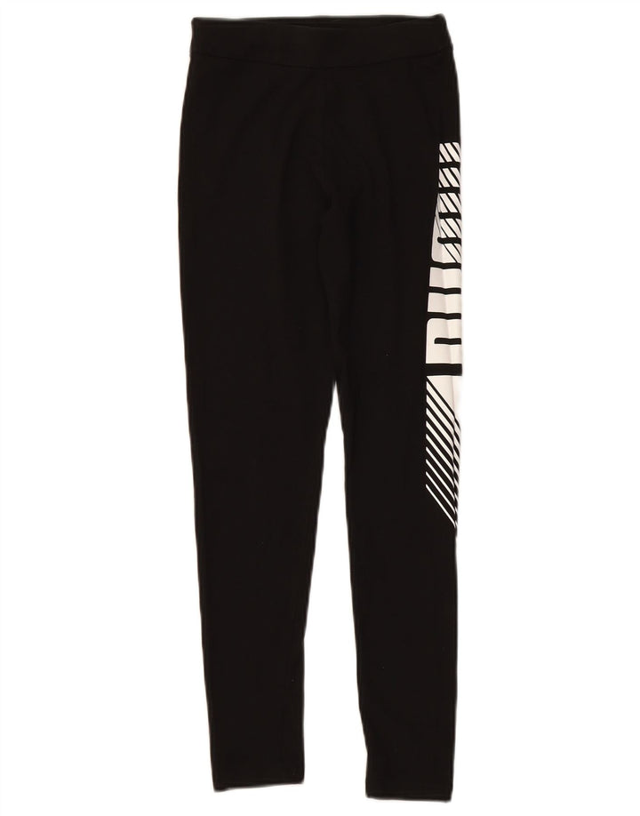 Leggings grafic PUMA fete 11-12 ani negru