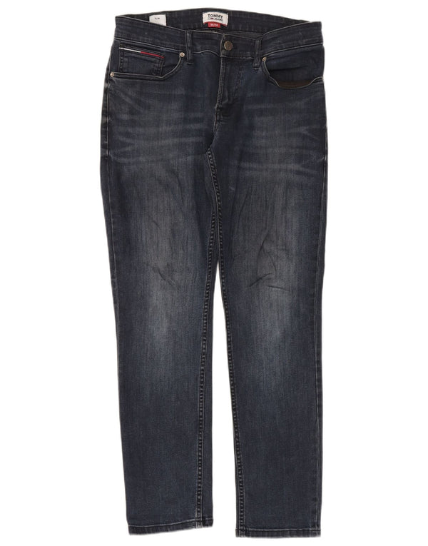 Blugi pentru bărbați Tommy Hilfiger Scanton Slim W30 L30 Bumbac bleumarin