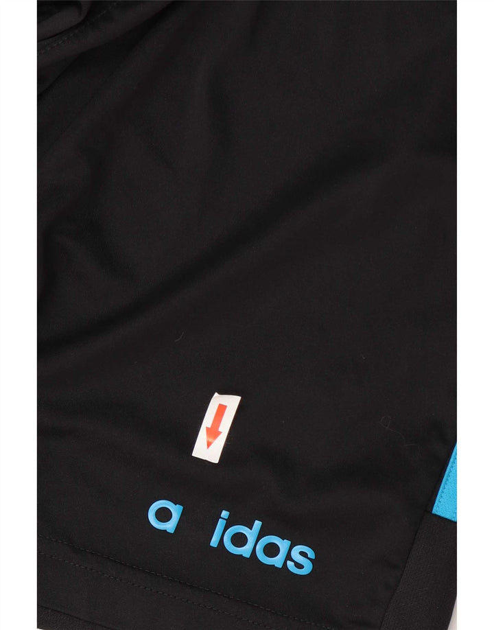 Pantaloni scurți sport pentru bărbați Adidas Climalite, poliester mediu negru