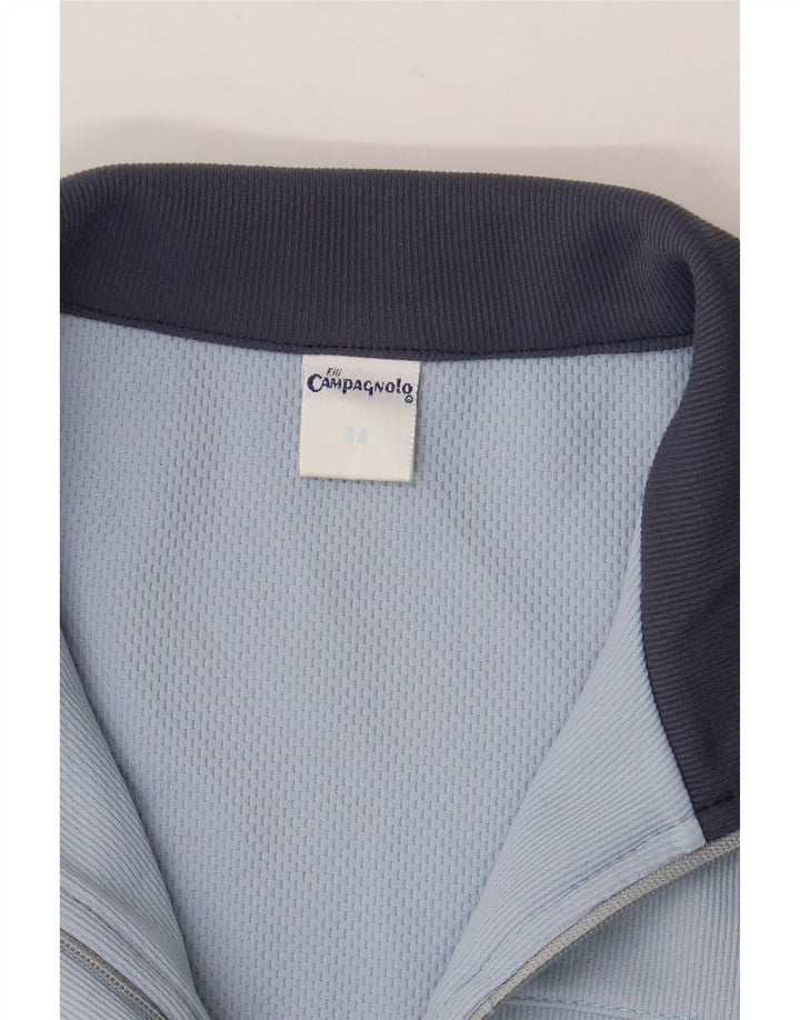 CAMPAGNOLO Womens Tracksuit Top Jacket IT 44 Medium Blue Colourblock Vintage Campagnolo and Second-Hand Campagnolo from Messina Hembry 