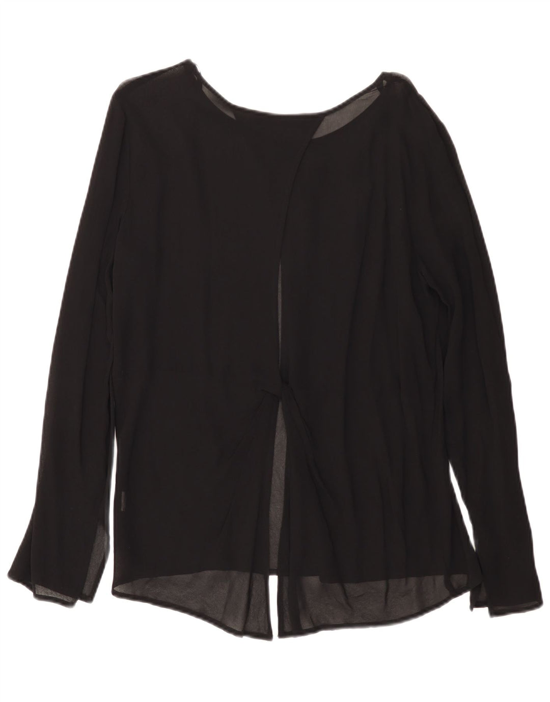 Bluză cu mânecă lungă pentru femei Zara UK 14 Large Negru