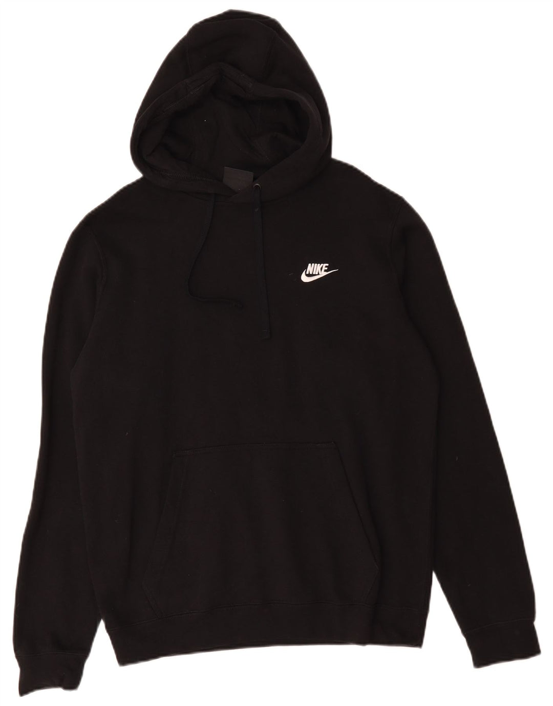 Pulover Nike pentru bărbați, bumbac mediu negru