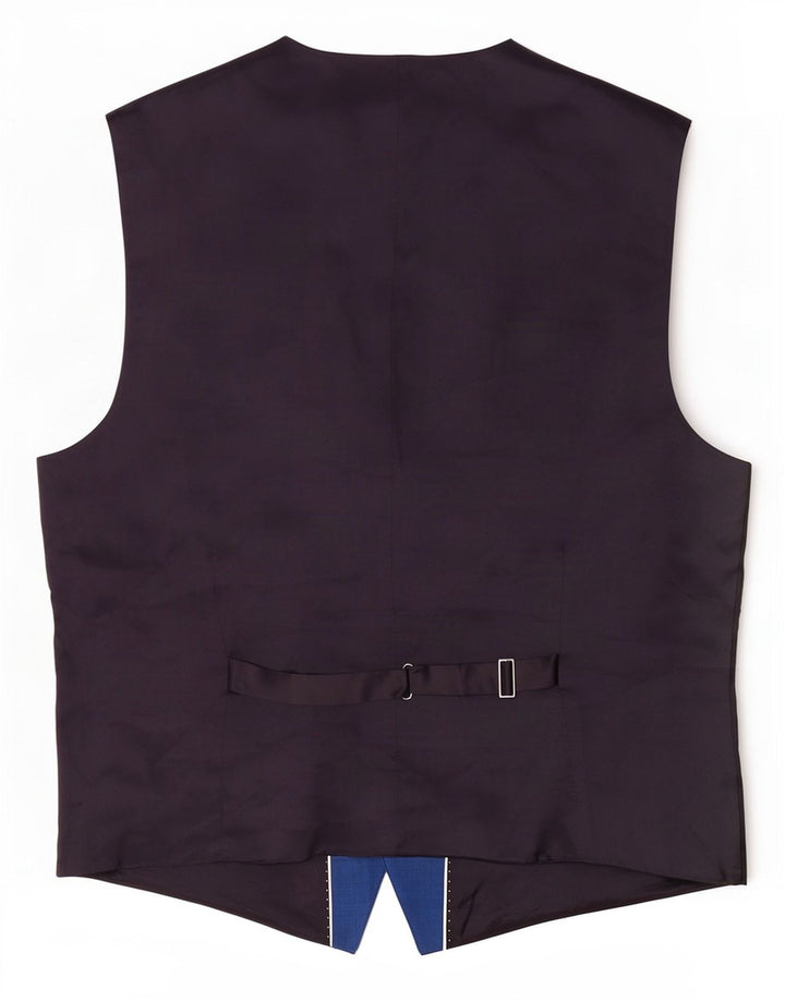 Giletică pentru bărbați Ben Sherman, lână, albastră, bloc de culoare