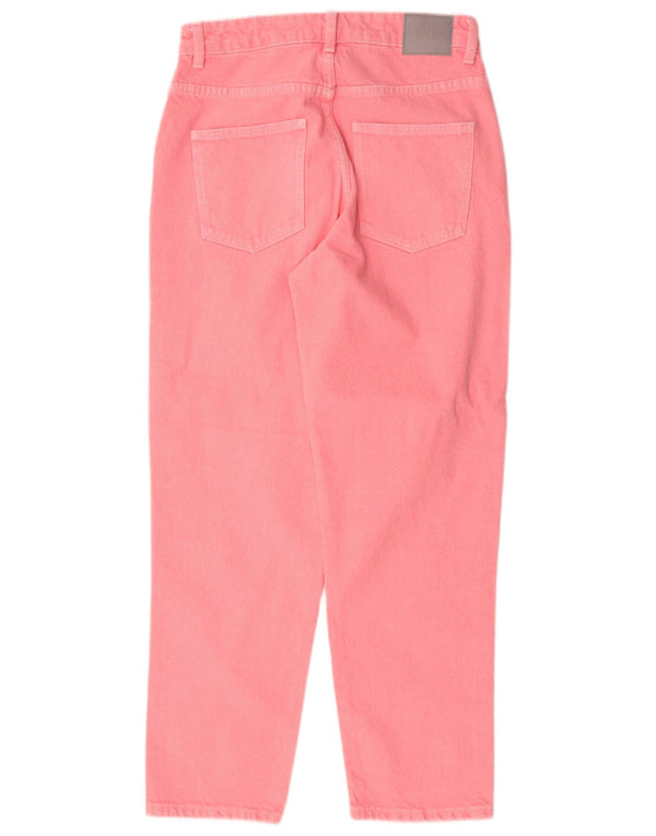Blugi conici pentru femei Zara EU 38 Mici L28 L28 Bumbac roz