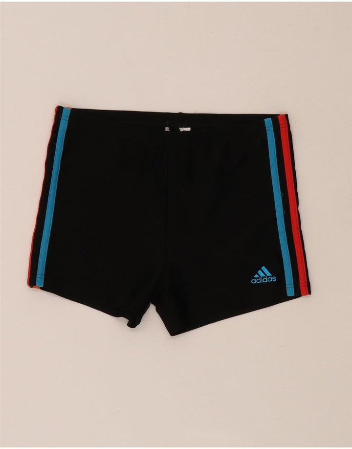 Pantaloni scurți de înot ADIDAS pentru bărbați, nailon mediu negru