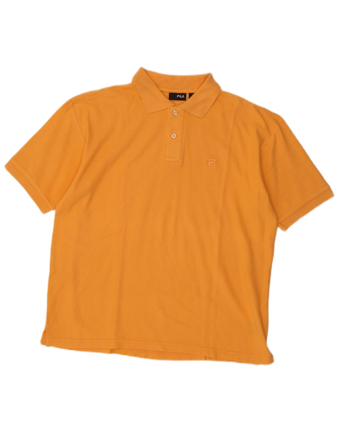 Tricou Polo Fila Barbati Mare Bumbac Portocaliu