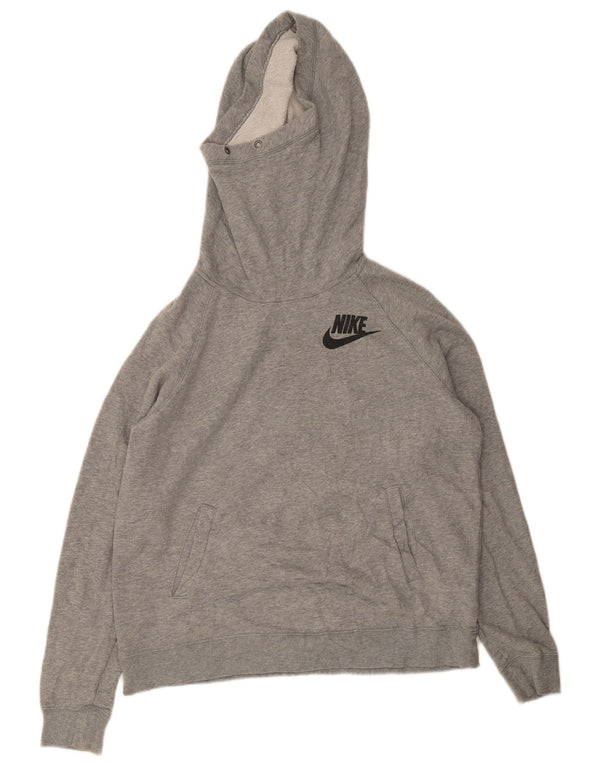 Pulover Nike pentru femei UK 14, mare, gri, bumbac