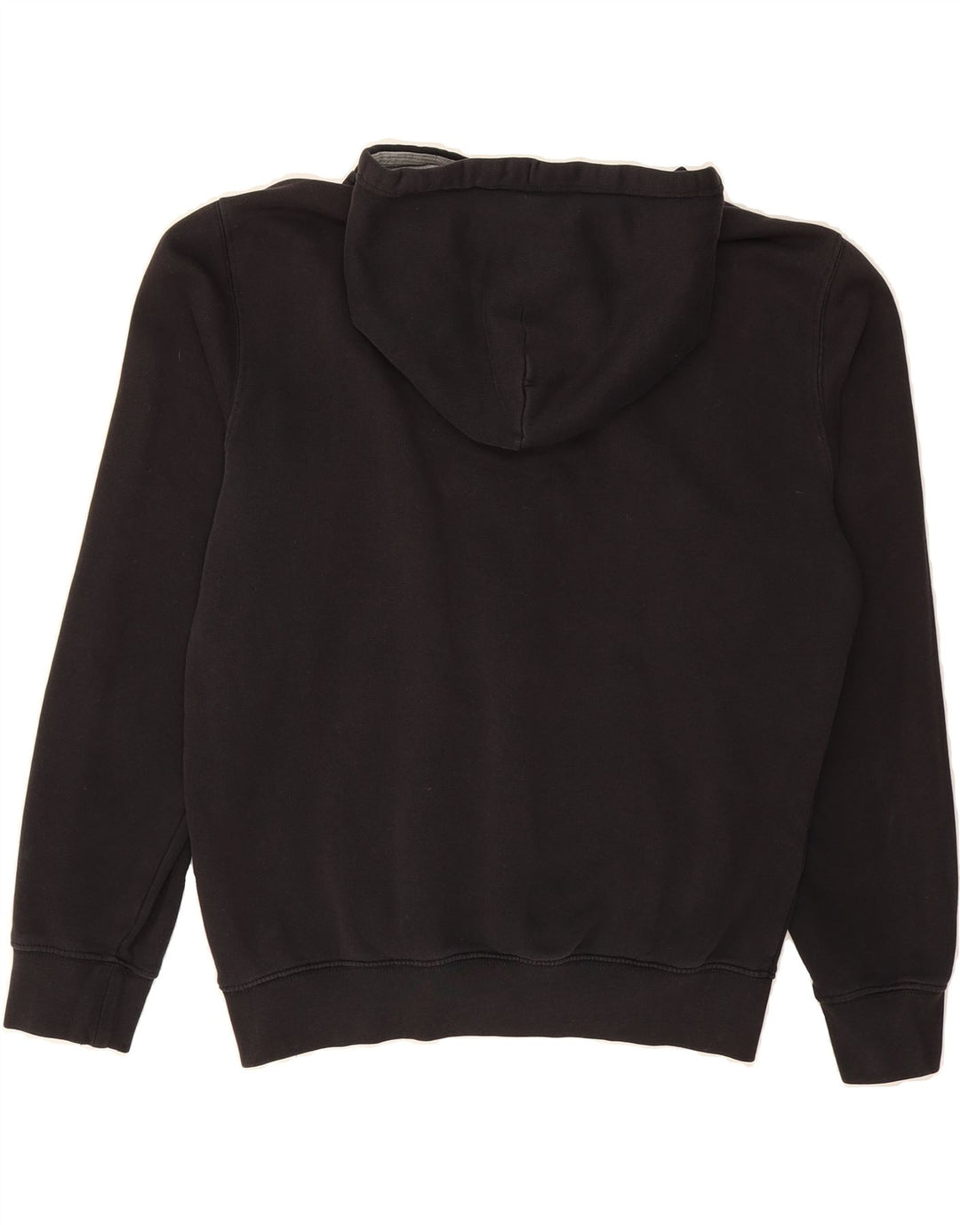 CHAMPION Mens Graphic Hoodie Jumper Medium Black Vintage Champion and Second-Hand Champion from Messina Hembry 