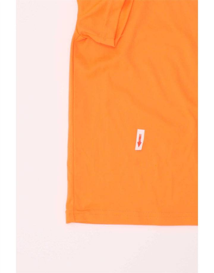 Tricou grafic Under Armour pentru băieți Top 3-4 ani portocaliu