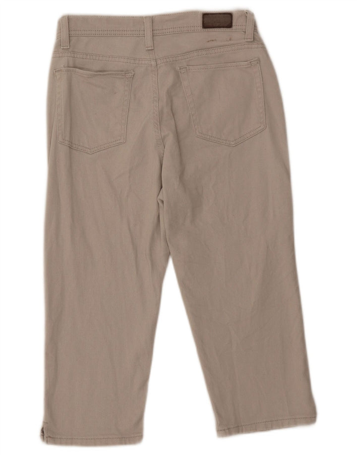 Jeans Lee pentru femei Mici Capri US 4 Small W27 L18 Bej