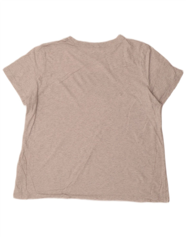 Tricou grafic pentru femei NIKE, UK 18 XL, bumbac cu pete gri