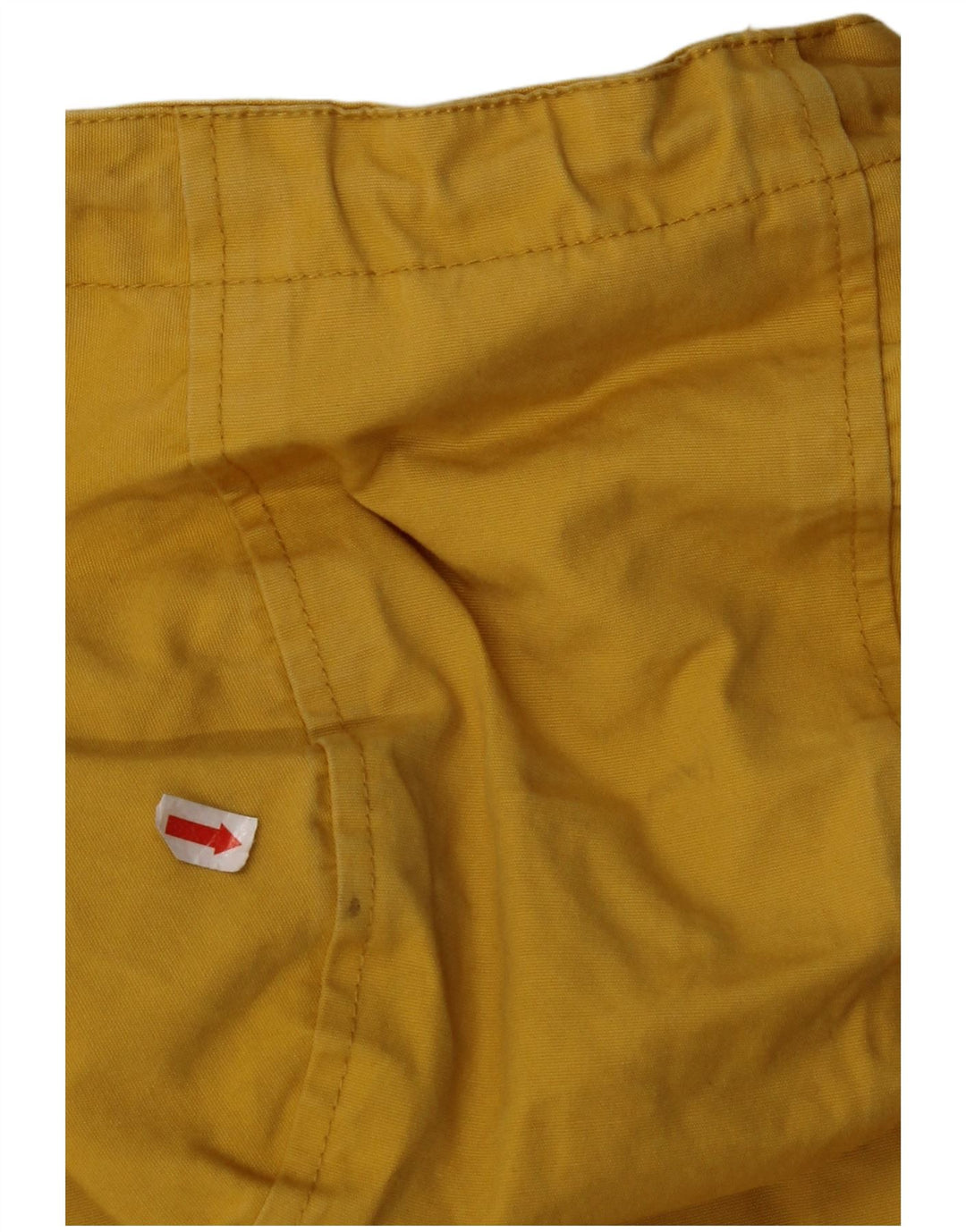 JOULES Jachetă de ploaie cu glugă pentru femei UK 8, bumbac galben mic