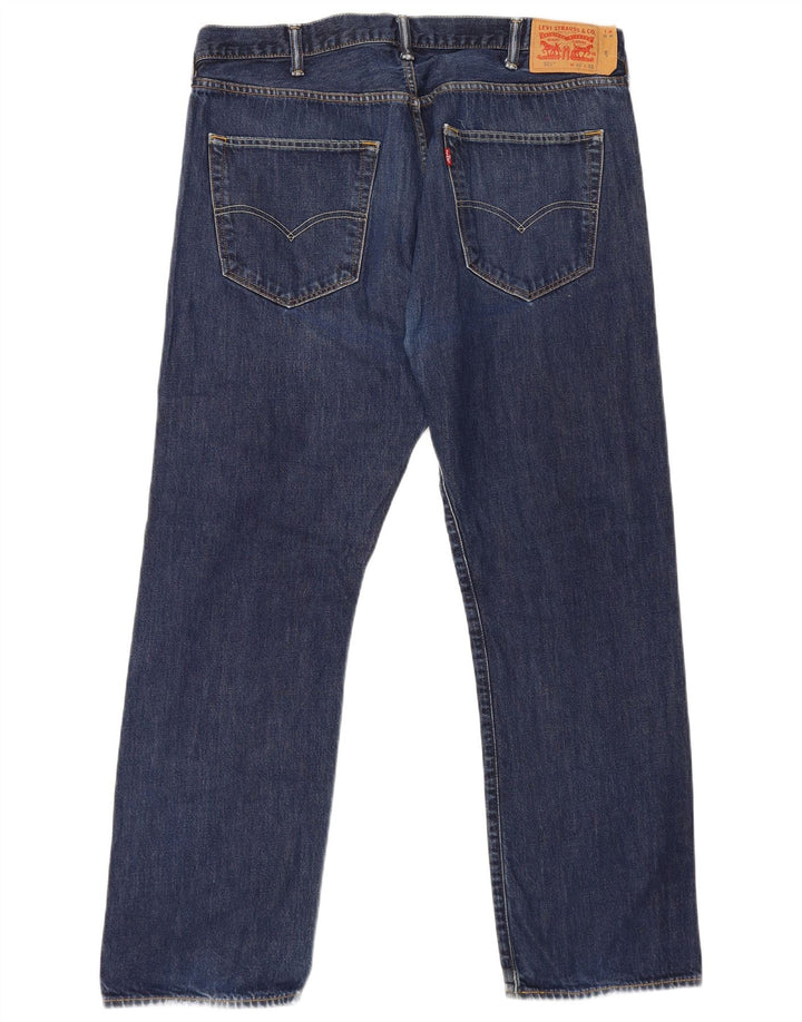 Blugi drepti pentru bărbați Levi's 501 W40 L32 bleumarin