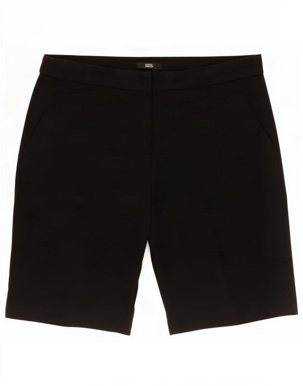 Pantaloni scurti chino pentru femei Marks & Spencer UK 14 Large W34 Poliester negru