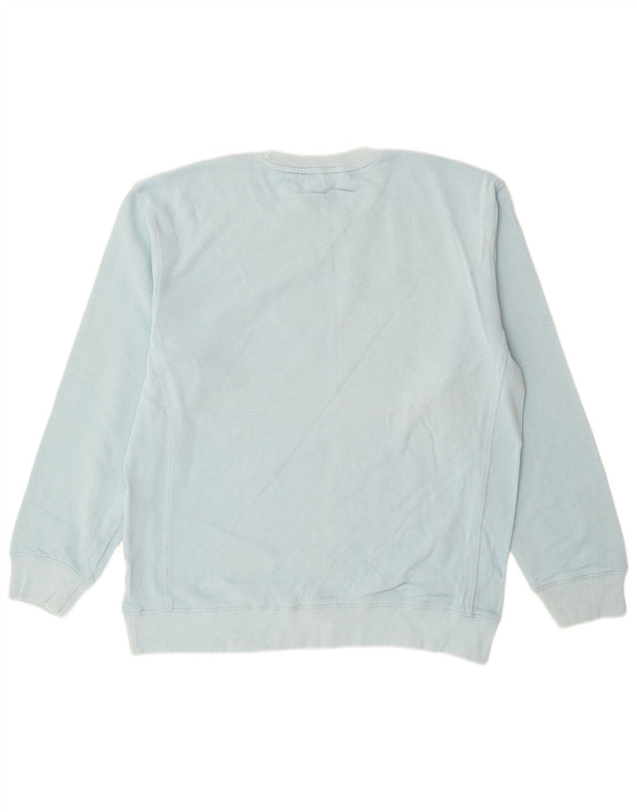 Hanorac LEE pentru bărbați, cu formă regulată, pulover, bumbac albastru mediu