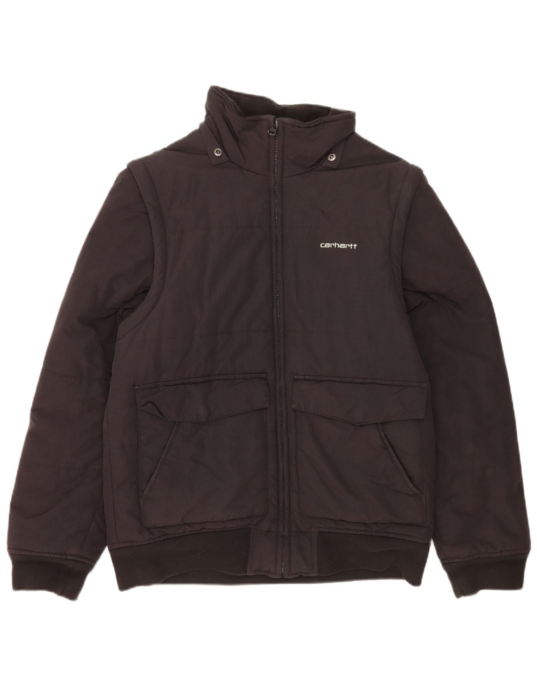 Jachetă căptușită pentru bărbați Carhartt UK 38 Medium Black Nylon