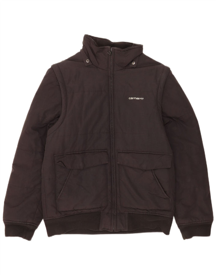 Jachetă căptușită pentru bărbați Carhartt UK 38 Medium Black Nylon