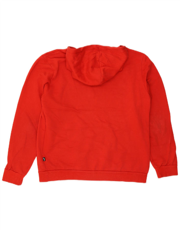 Pulover pentru bărbați PUMA Graphic Hoodie, bumbac roșu mediu