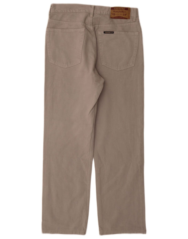 Pantaloni casual drepti pentru bărbați Carrera IT 46 Small W31 L30 Bumbac gri
