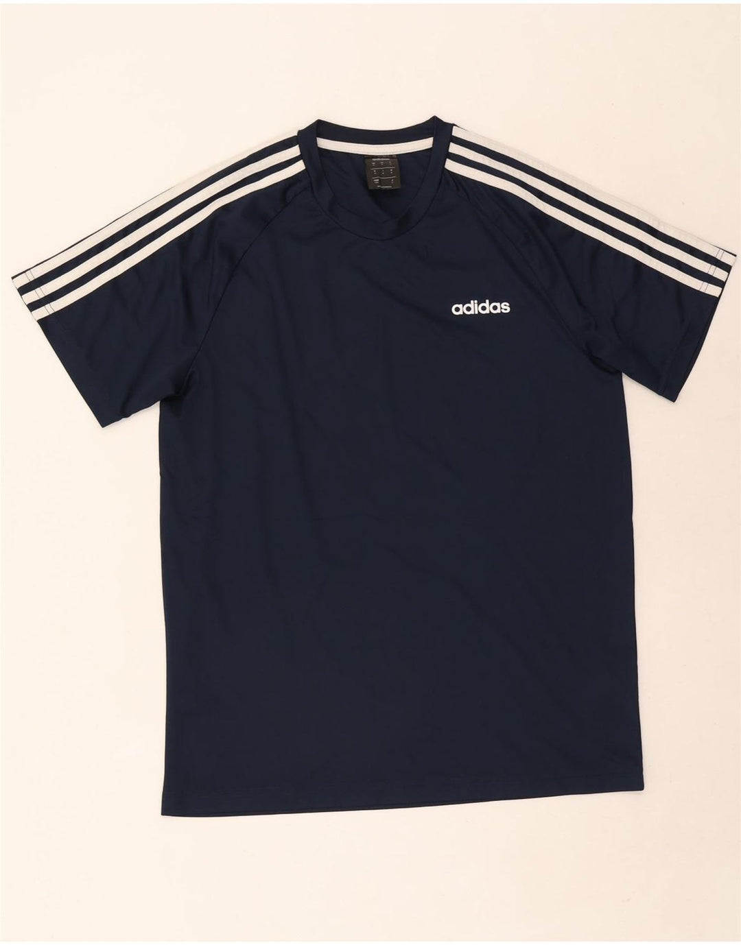 Tricou Adidas Climalite pentru bărbați Top Mediu Bleumarin Poliester