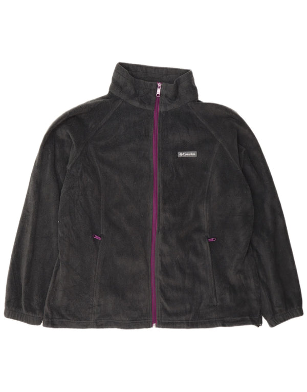Jachetă fleece Columbia pentru bărbați UK 42 XL poliester gri