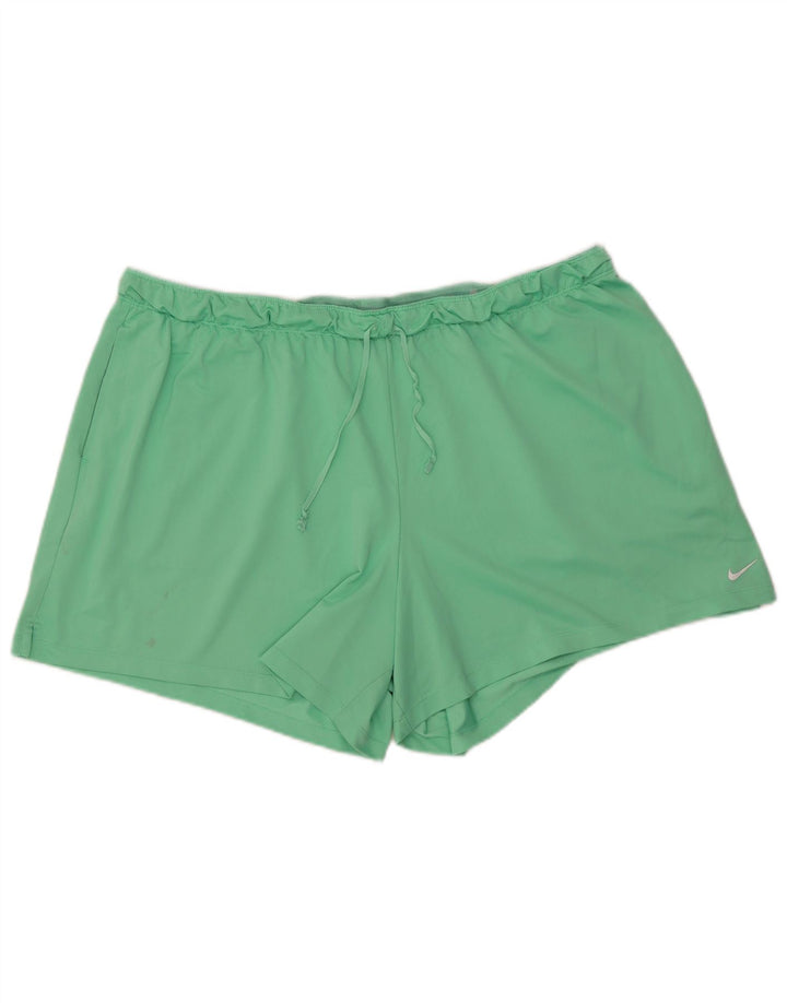 Pantaloni scurți sport Nike Dri Fit pentru bărbați 2XL, verde, poliester