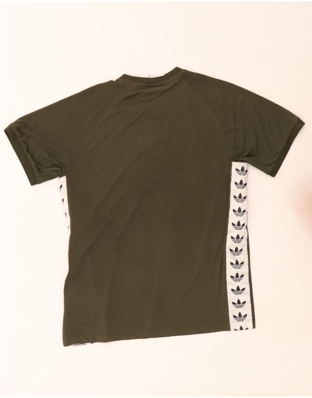 Tricou grafic Adidas pentru bărbați Top mare Kaki Poliester color bloc