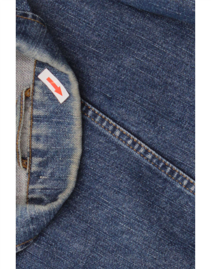 Jachetă de blugi pentru bărbați Wrangler UK 40, mare, albastru, bumbac