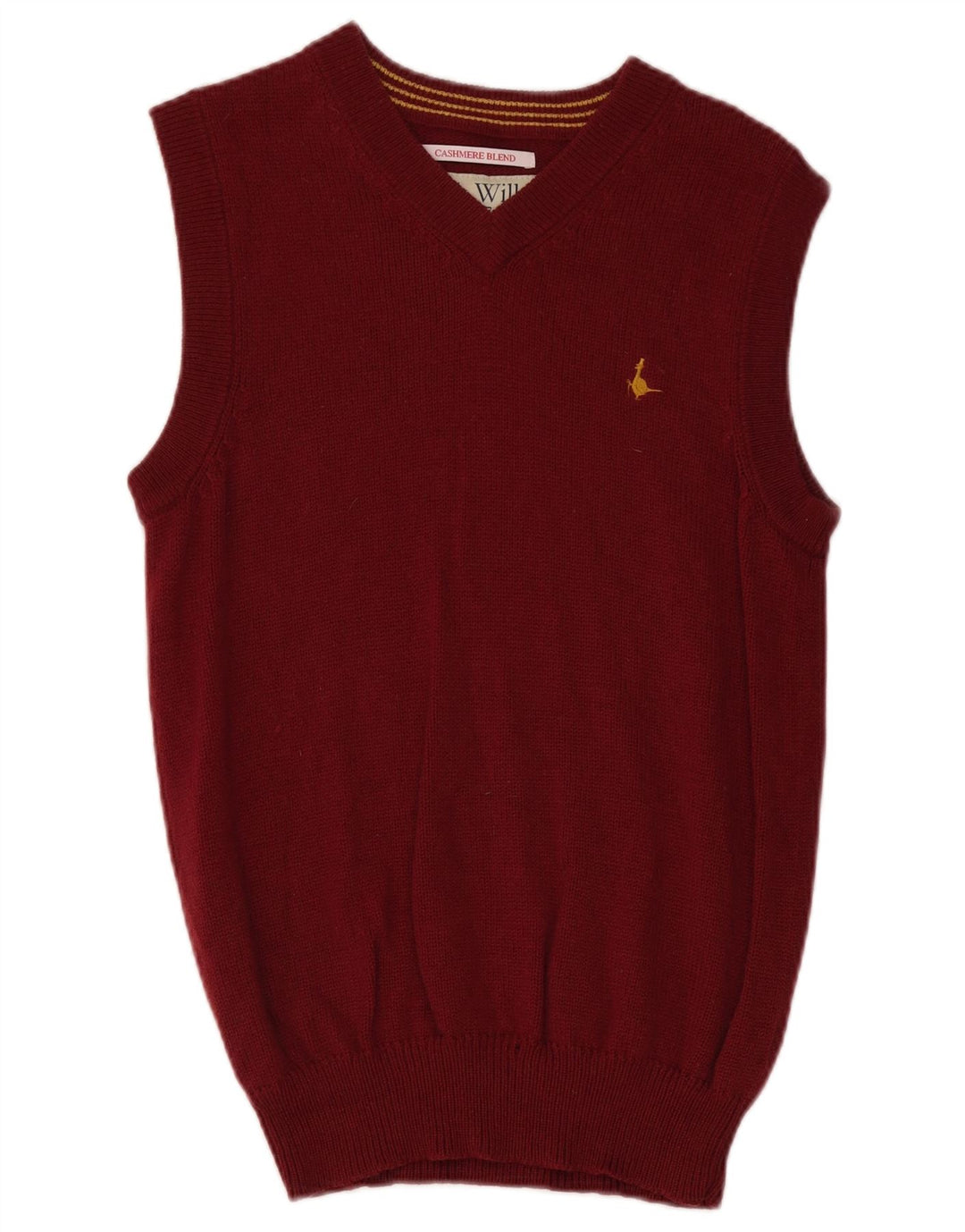 Vesta Jack Wills pentru bărbați, lână maro mare