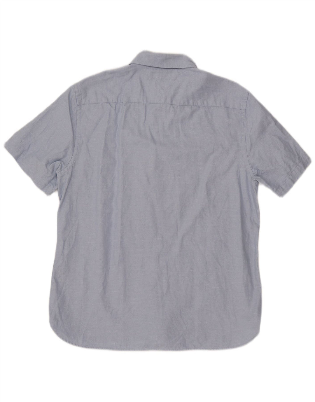 Cămașă cu mânecă scurtă pentru bărbați TOMMY HILFIGER, bumbac albastru XL