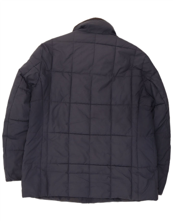 Jachetă căptușită pentru bărbați Barbour UK 42 XL bleumarin poliester