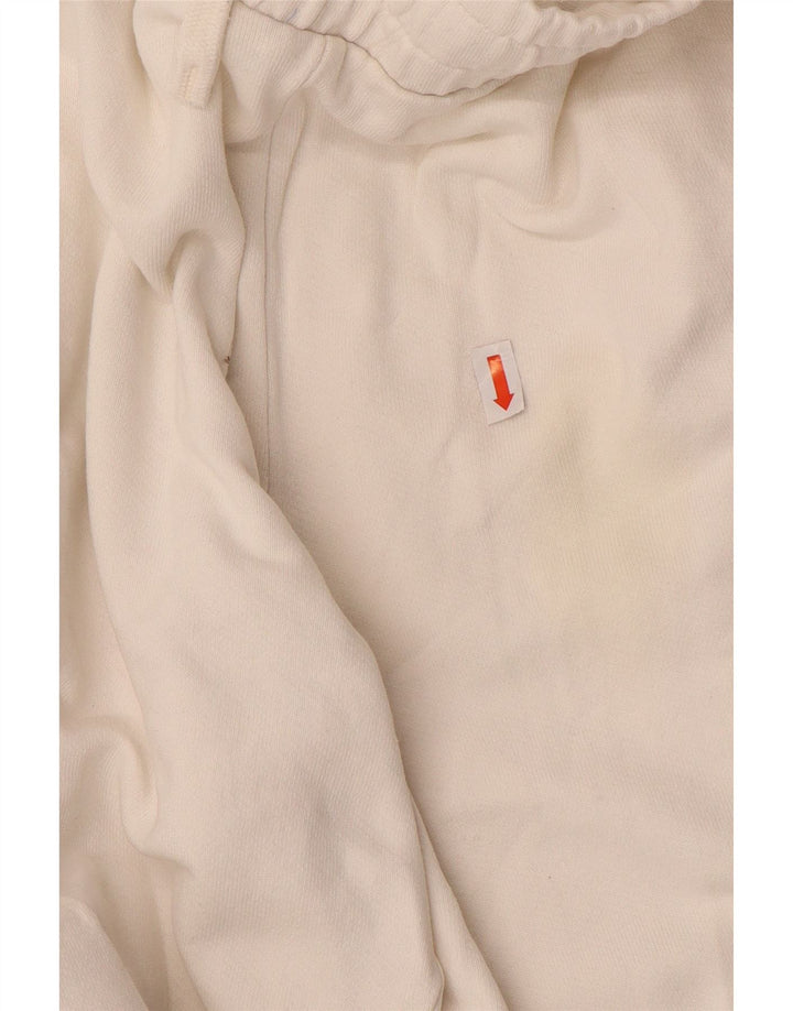 Pantaloni de trening Puma pentru femei Joggeri UK 14 Bumbac alb mediu