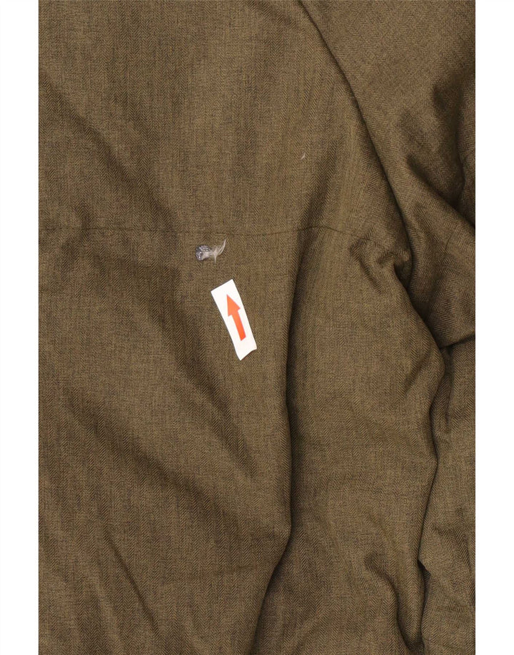 Jachetă căptușită cu glugă Fred Perry pentru bărbați UK 38 Medium Khaki