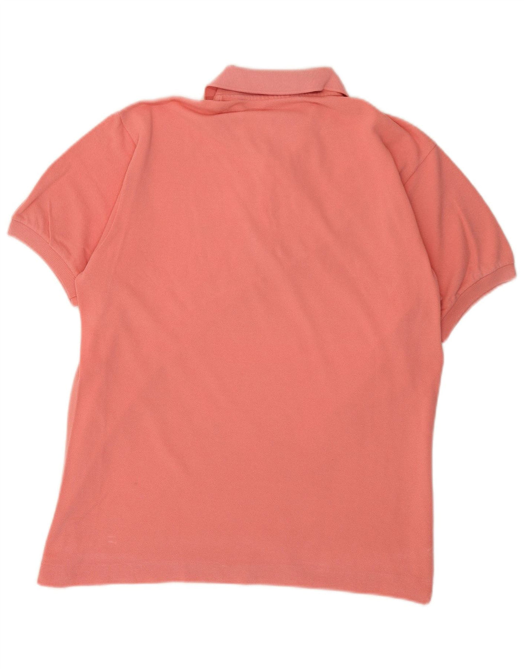 Tricou polo Lacoste pentru bărbați, mărimea 4, bumbac roz mediu