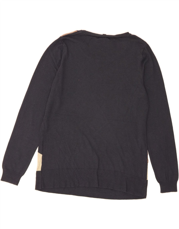 MOSSIMO Womens Boat Neck Jumper Sweater UK 20 2XL Multicoloured Vintage Mossimo and Second-Hand Mossimo from Messina Hembry 