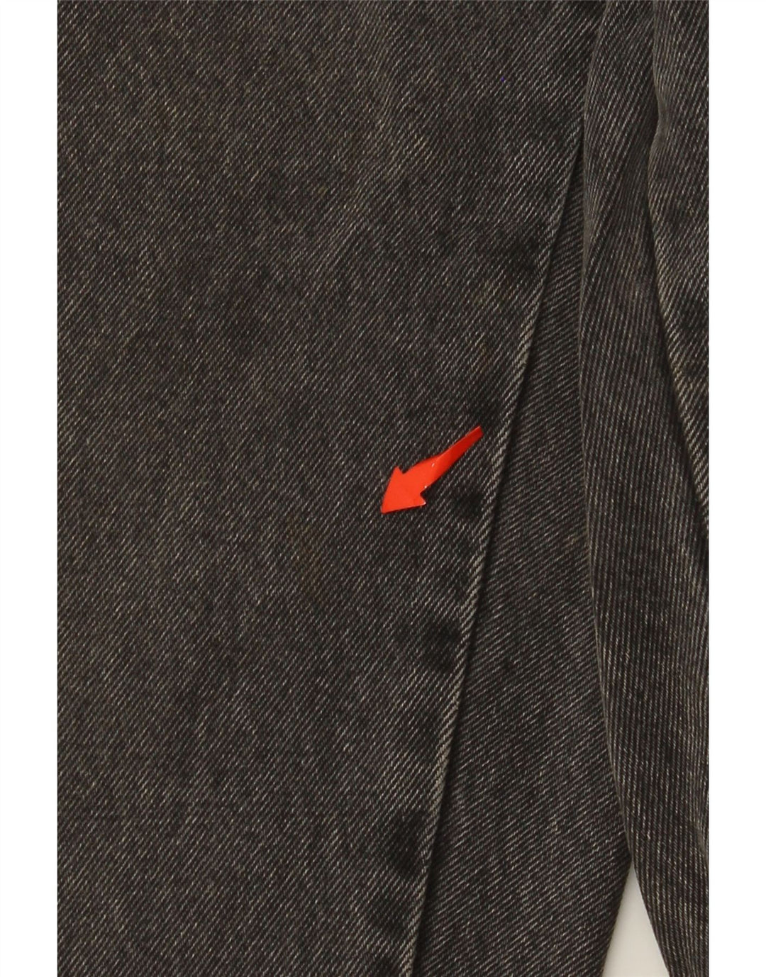 Blugi conici pentru femei VINTAGE W32 L30 gri