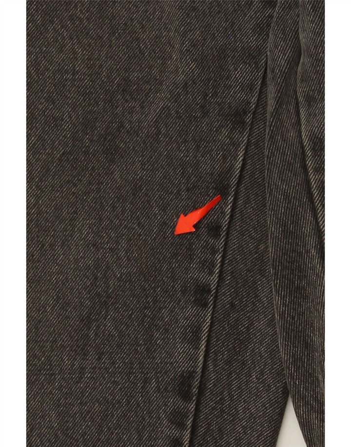Blugi conici pentru femei VINTAGE W32 L30 gri