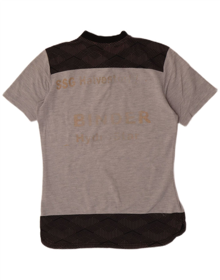 Tricou grafic Puma pentru bărbați Top, gri mediu, bumbac color bloc