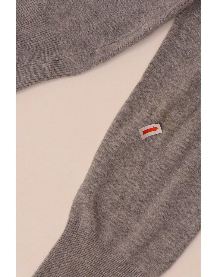 Pulover cardigan elastic pentru femei Marks & Spencer UK 10 mic, gri cu pete