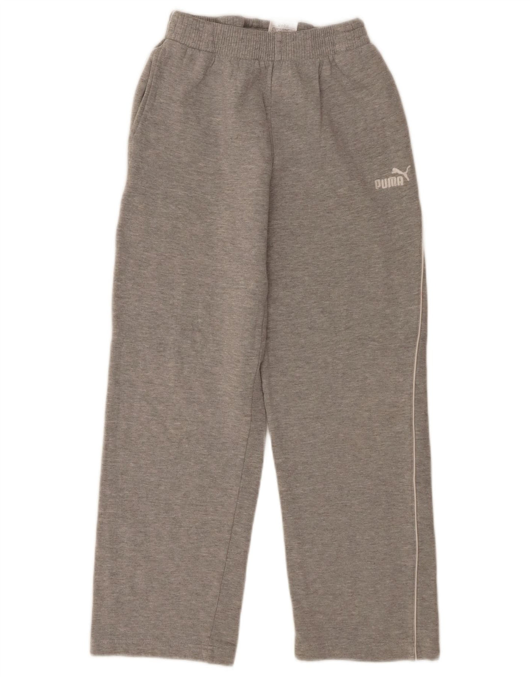 Pantaloni de trening Puma pentru baieti 13-14 ani, mare, gri bumbac