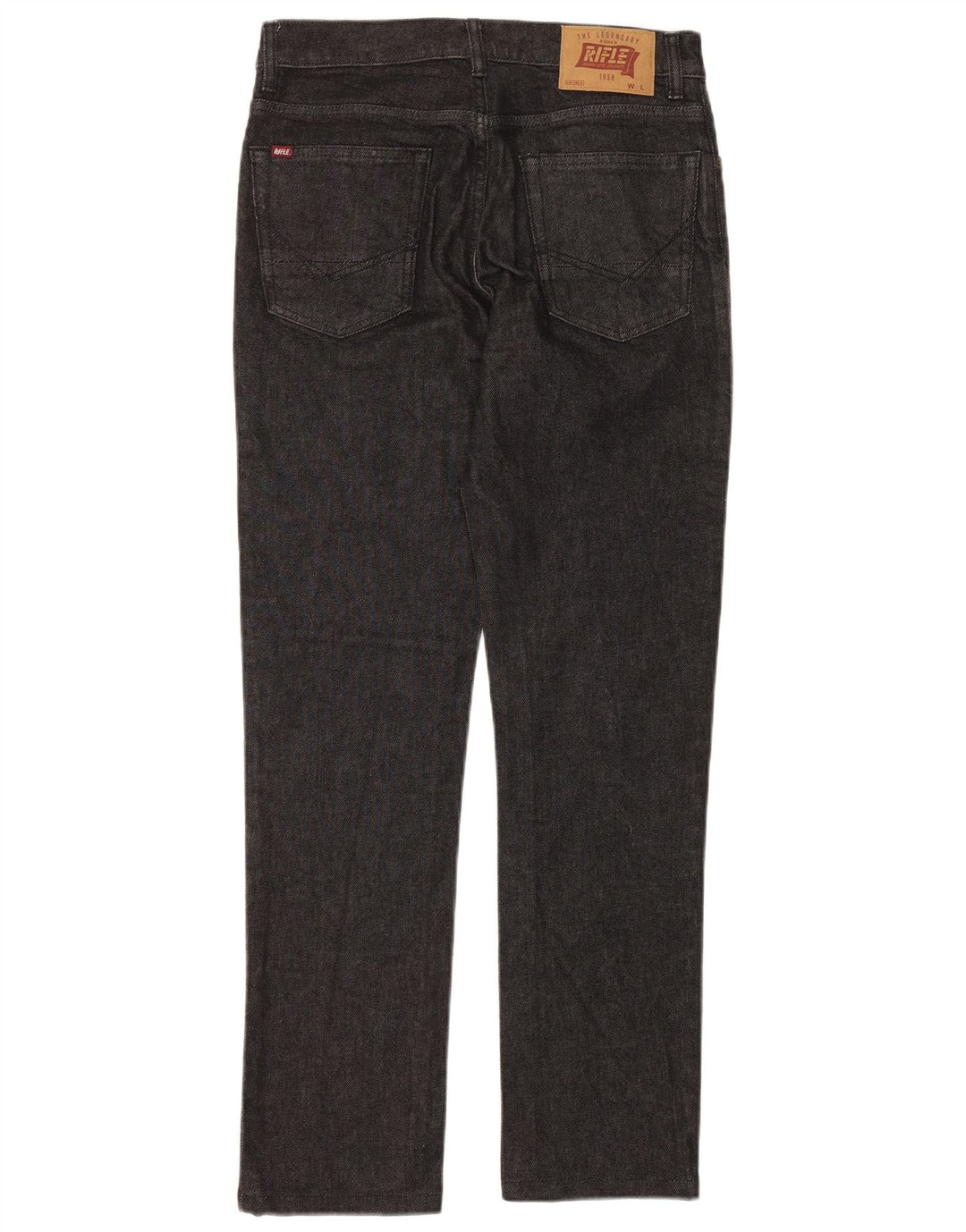 RIFLE Blugi Bruce Regular drepte pentru femei W31 L32 bumbac negru