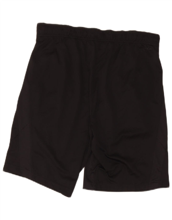 Pantaloni scurți sport pentru bărbați Reebok, poliester mediu negru