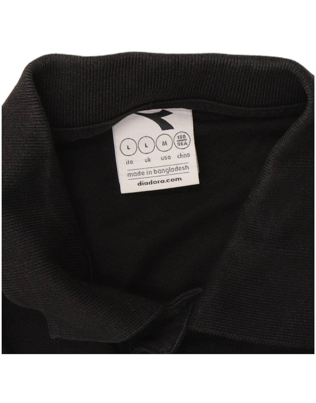 DIADORA Tricou Polo Barbati Mare Negru