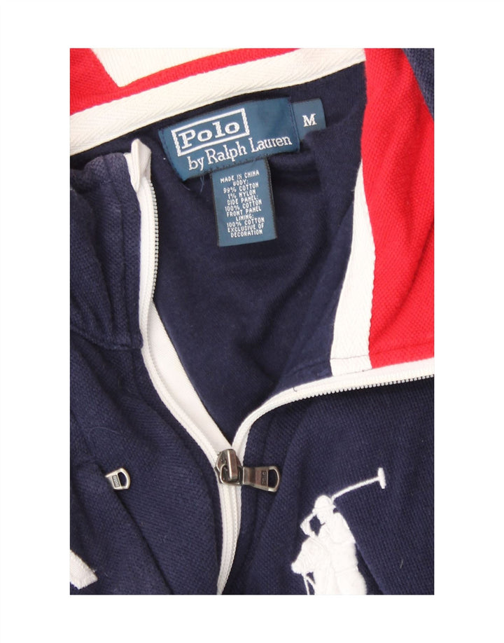 Jachetă de trening pentru bărbați Polo Ralph Lauren, albastru bleumarin mediu