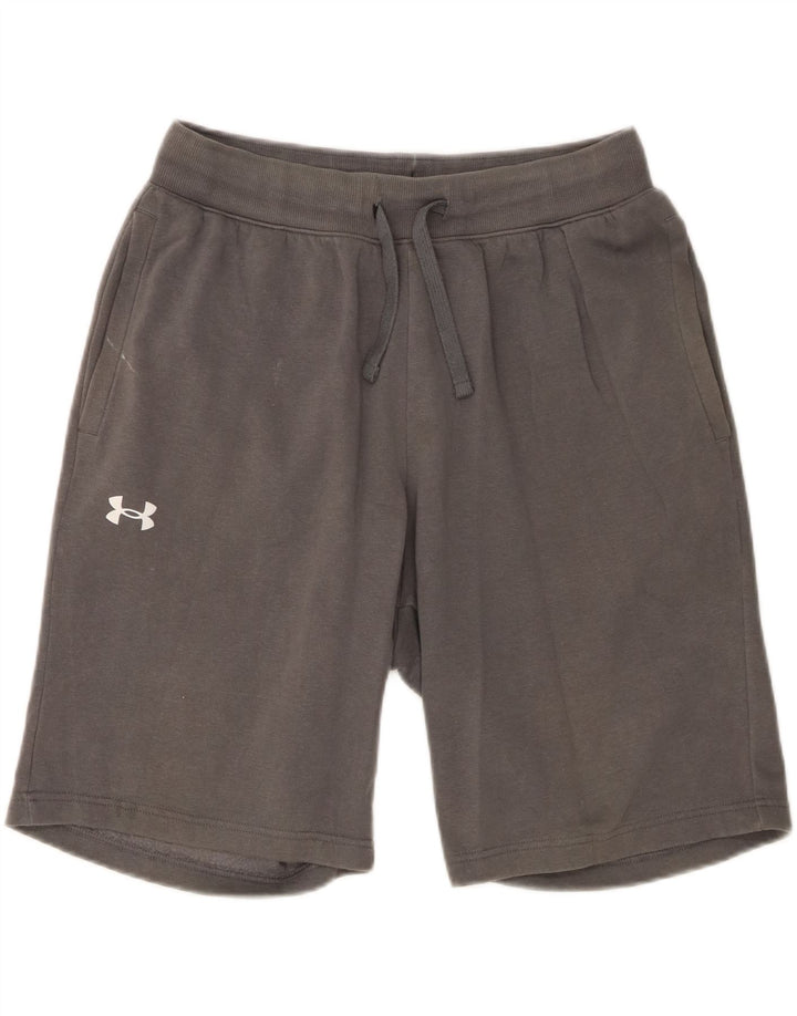 Pantaloni scurți sport pentru bărbați Under Armour, bumbac gri mare