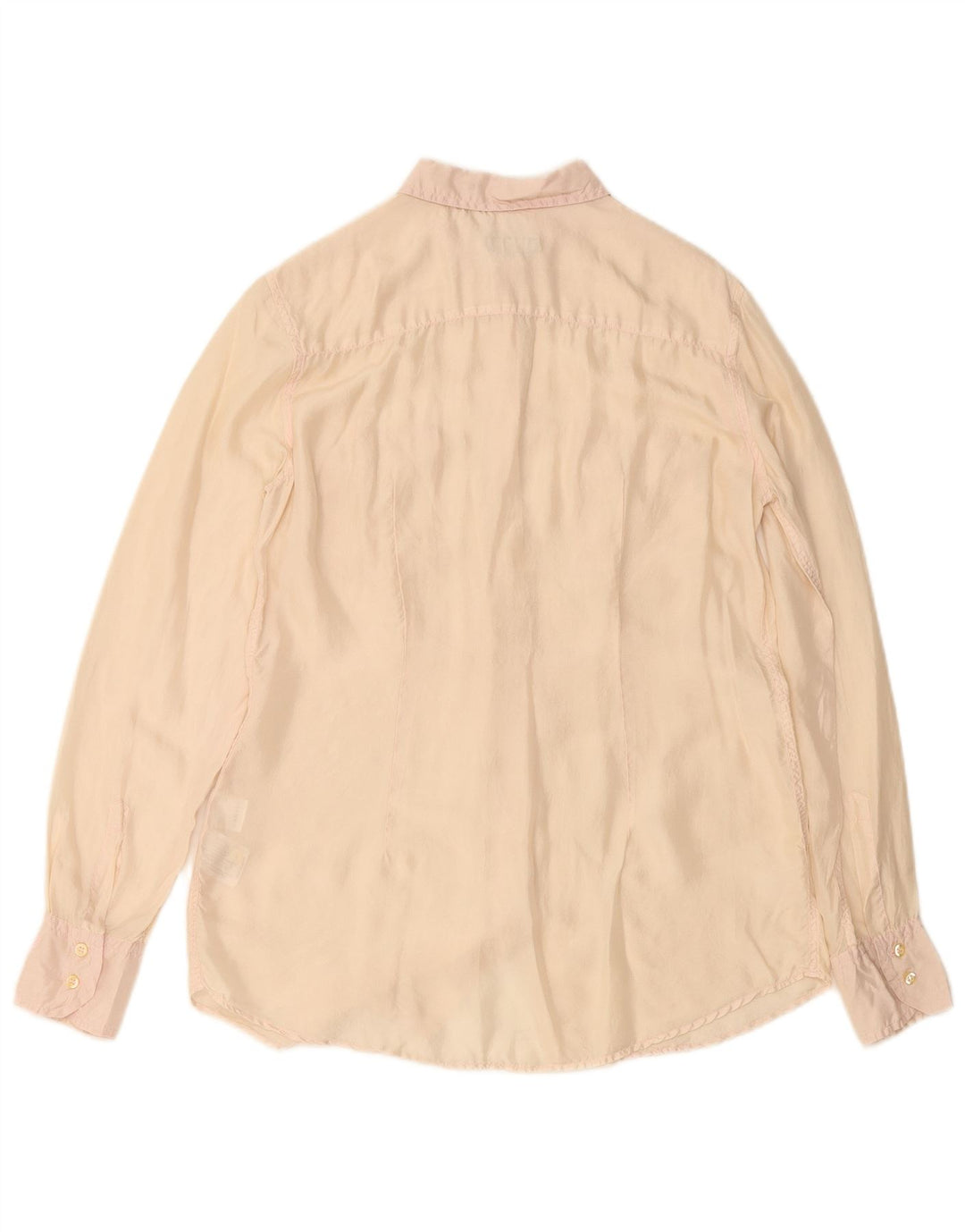 Bluză cămașă pentru femei FRED PERRY UK 14 mare, bej, mătase