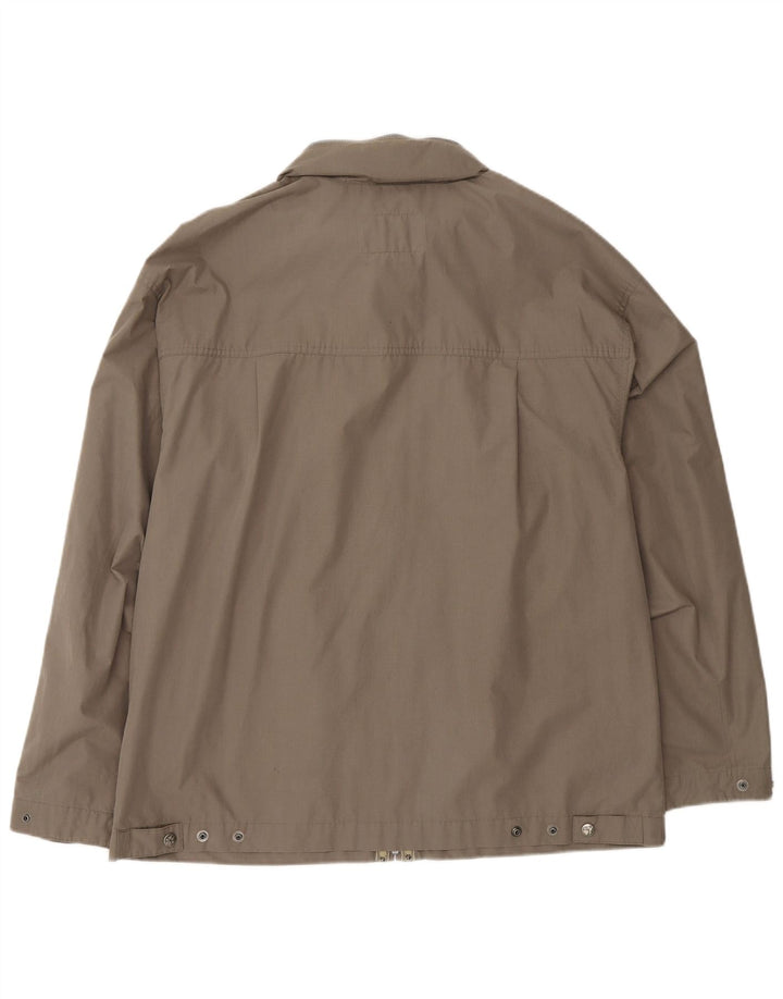 Jack Wolfskin Jachetă cu glugă pentru bărbați, UK 40, mare, gri, poliester