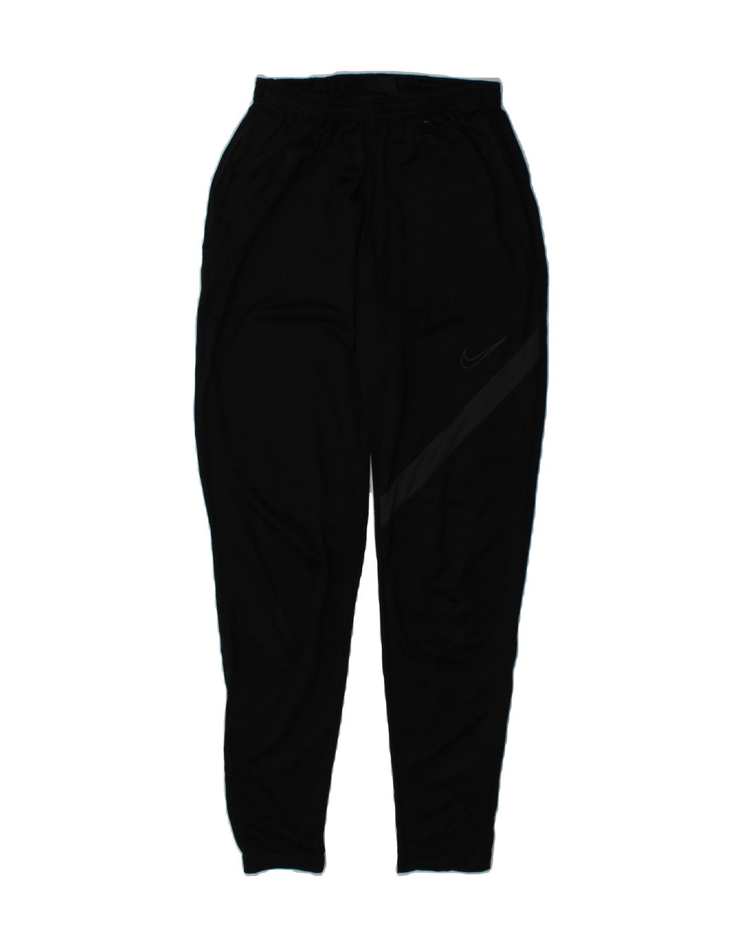 NIKE Womens Dri Fit Tracksuit Trousers UK 12 Medium Black Polyester Vintage Nike and Second-Hand Nike from Messina Hembry 