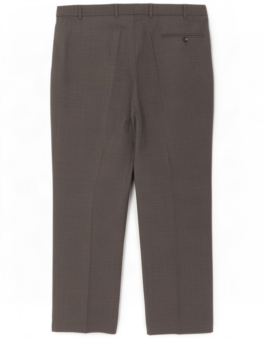 Marks & Spencer Pantaloni de costum drept bărbați W38 L29 Gri Poliester