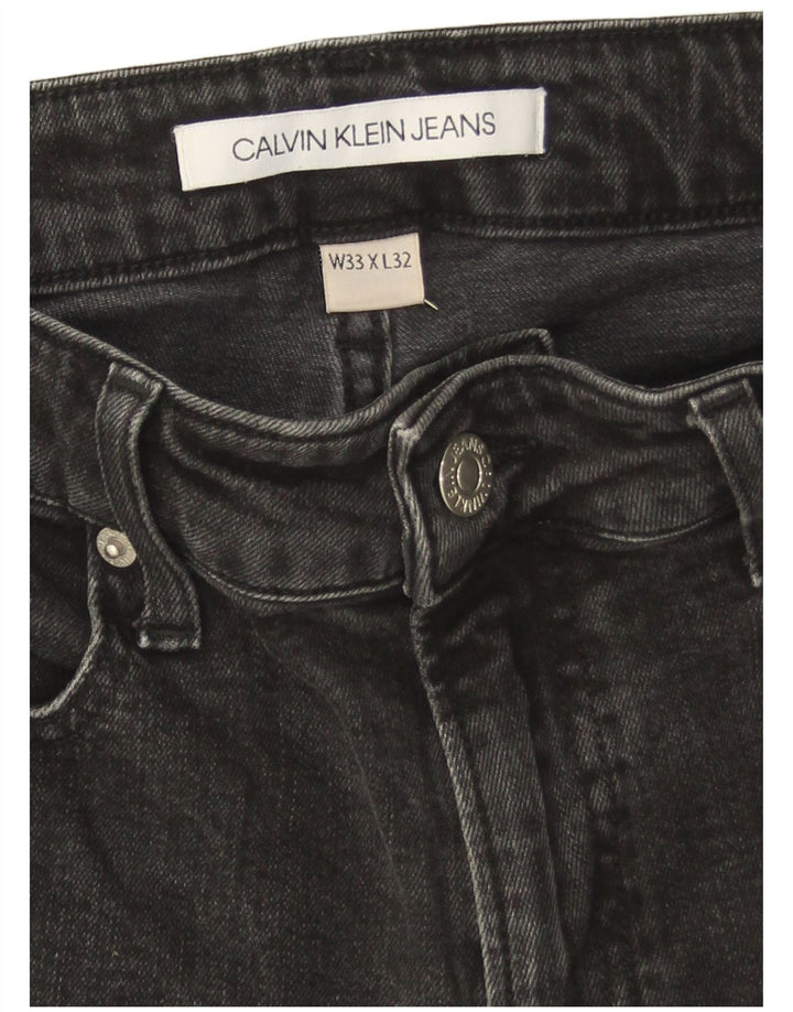 Blugi skinny pentru bărbați Calvin Klein W33 L32 gri